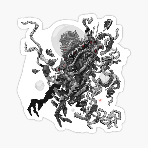 Item preview, Abiogenesis: Dead Astronaut Transparent designed and sold by dlikt.