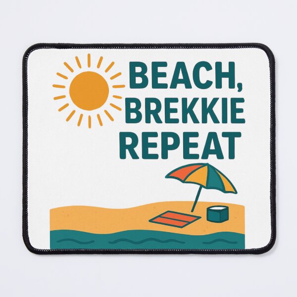 Item preview, Beach Brekkie Repeat Aussie Summer designed and sold by DeadsetAussie.