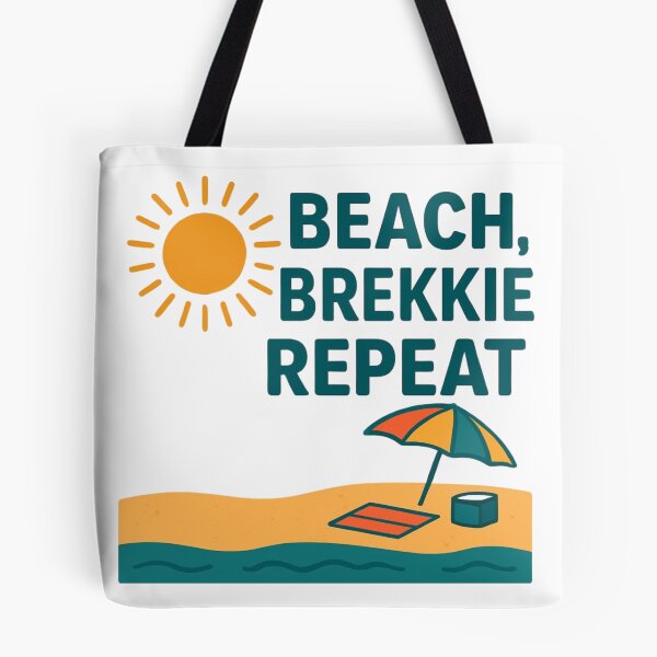 Item preview, Beach Brekkie Repeat Aussie Summer designed and sold by DeadsetAussie.