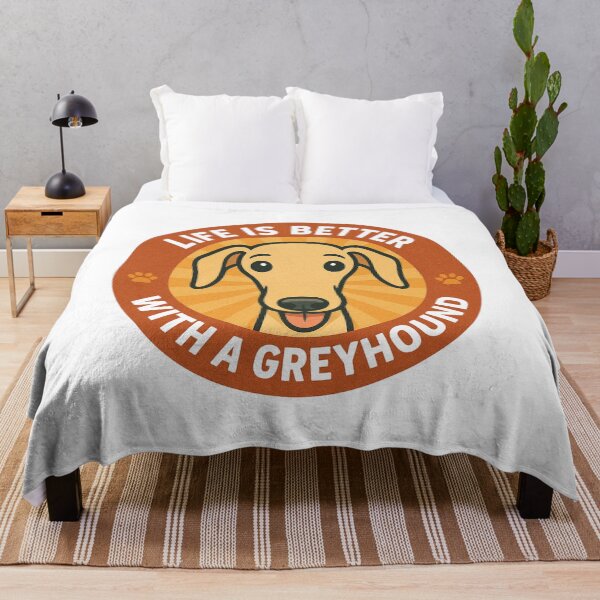 Item preview, Life Is Better with a Greyhound designed and sold by Michał Bąk.