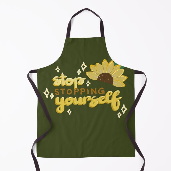 Item preview, Stop Stopping Yourself – Motivational Sunflower Quote, Growth Reminder designed and sold by theartbykay.