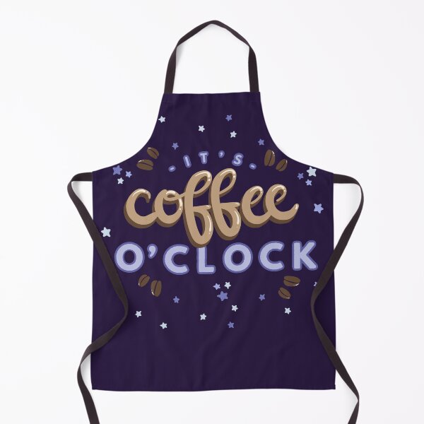 Item preview, It’s Coffee O’Clock – Cute Kawaii Coffee Time Quote Design designed and sold by theartbykay.
