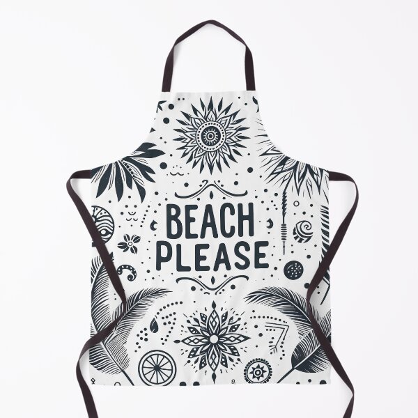 Item preview, Beach Please T-Shirt – Boho Chic Typography | Tropical Vibes for Bali, Ibiza & Beach Lovers designed and sold by OzzFrequency.