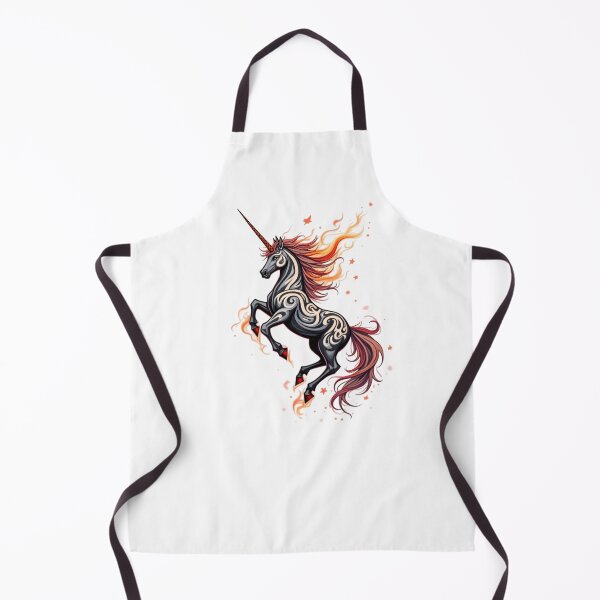 Item preview, Flaming Mane Unicorn designed and sold by ShadowAndSlate.