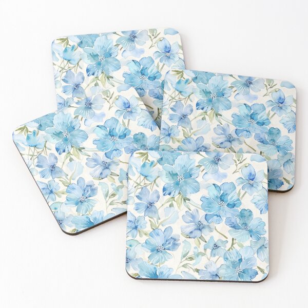 Item preview, Blue Flower Painting designed and sold by CoolPixels.