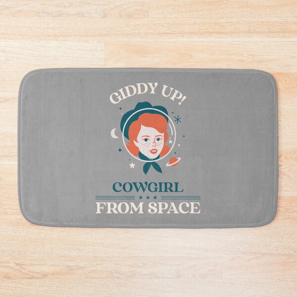 Item preview, Giddy Up Cowgirl – Space Western Art with Stars & Saturn designed and sold by Artpace.