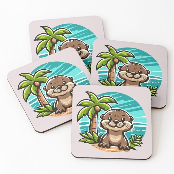 Item preview, Otter on vacation designed and sold by Artillenium.