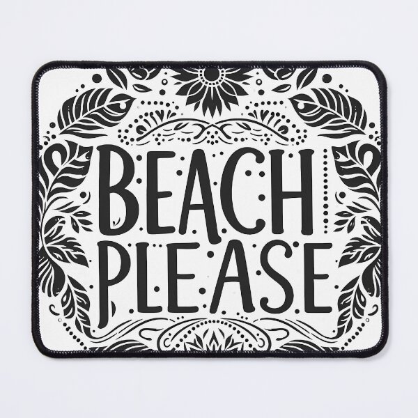 Item preview, Beach Please T-Shirt – Boho Chic Typography | Tropical Vibes for Bali, Ibiza & Beach Lovers designed and sold by OzzFrequency.