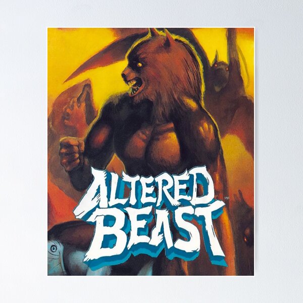 Item preview, Altered Beast Retro Poster – Classic Sega Genesis Game Art designed and sold by LAS-PRINTS.