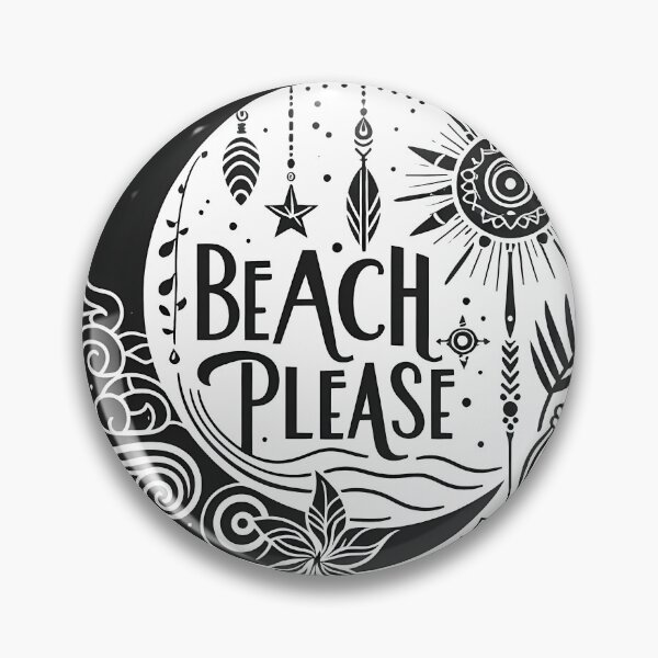 Item preview, Beach Please T-Shirt – Boho Chic Typography | Tropical Vibes for Bali, Ibiza & Beach Lovers designed and sold by OzzFrequency.