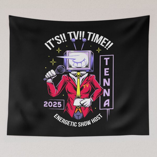 Item preview, Energetic Show Host designed and sold by AlundrART.