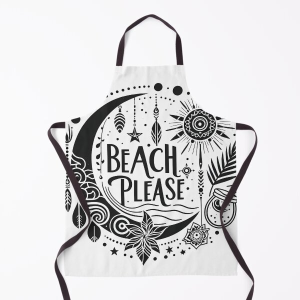 Item preview, Beach Please T-Shirt – Boho Chic Typography | Tropical Vibes for Bali, Ibiza & Beach Lovers designed and sold by OzzFrequency.