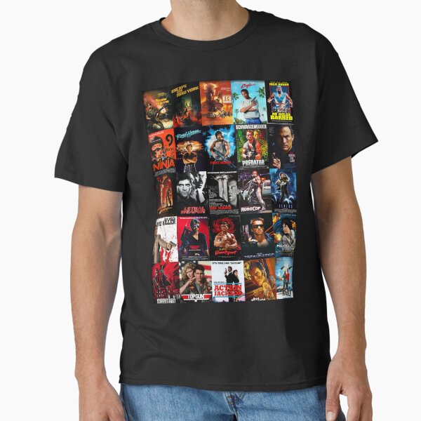 Item preview, 1980s Action Movie Classics designed and sold by Fed Up Design & Creation.