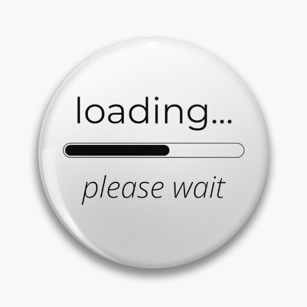 Item preview, Loading… Please Wait | Minimalist Funny T-Shirt Design designed and sold by Sh1rtHappens.