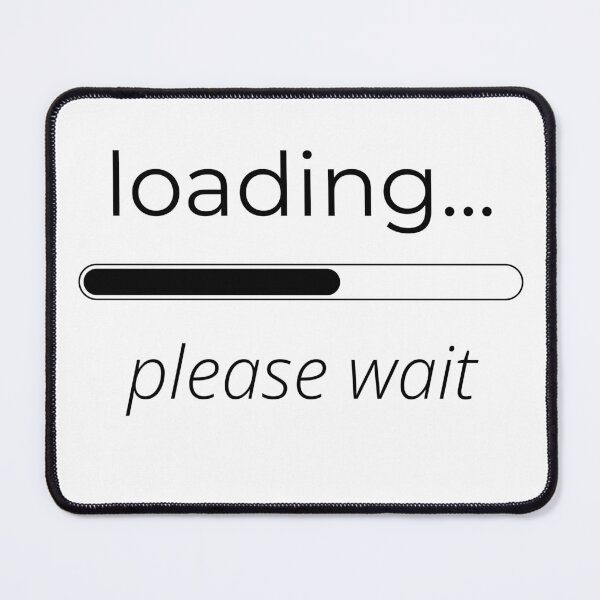 Item preview, Loading… Please Wait | Minimalist Funny T-Shirt Design designed and sold by Sh1rtHappens.