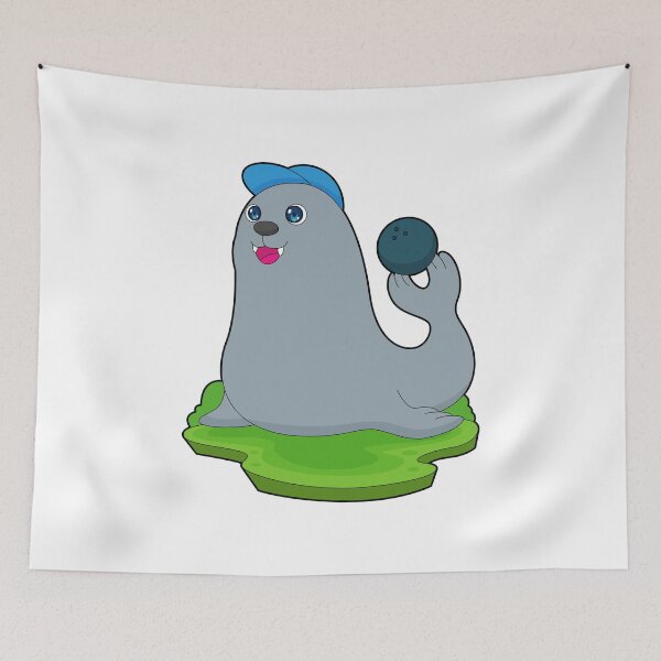 Item preview, Seal Bowling Bowling ball designed and sold by Snabdesign84.