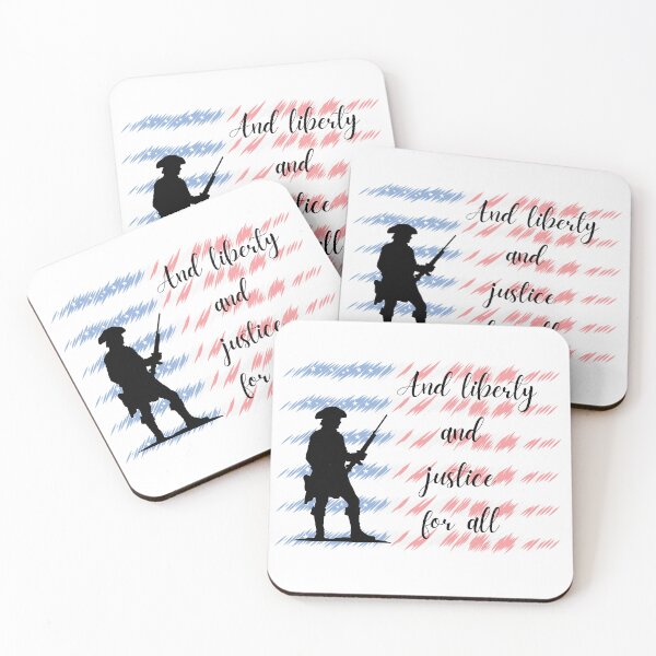 Item preview, And Liberty and Justice for All - Revolutionary Patriot Design designed and sold by BlesstB.