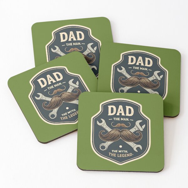 Item preview, Dad the Man the Myth the Legend : Vintage Father's Day Design designed and sold by PrintBreeze.