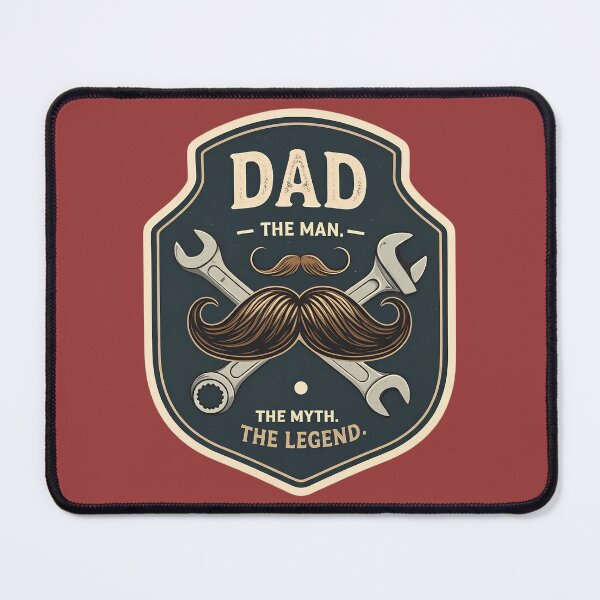 Item preview, Dad the Man the Myth the Legend : Vintage Father's Day Design designed and sold by PrintBreeze.
