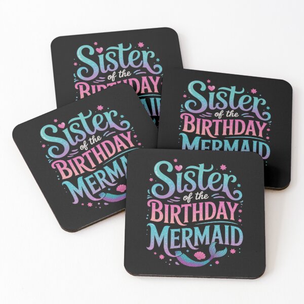 Item preview, Sister of the Birthday Mermaid designed and sold by jkrphoto.
