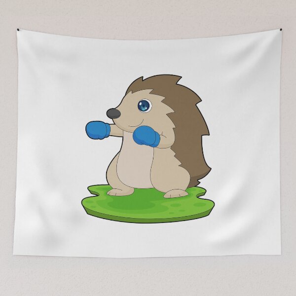 Item preview, Hedgehog Boxer Boxing gloves Boxing designed and sold by Snabdesign84.