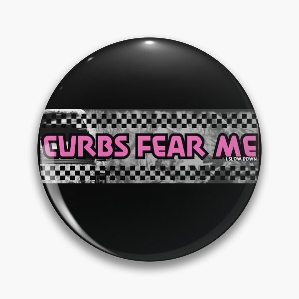 Item preview, Curbs fear me Aesthetic funny gifts for bumper Hot Girls Hit Curbs designed and sold by MatthewViews.
