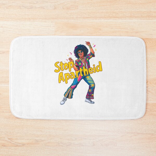 Item preview, Stop Apartheid, Justice for all, 70s, resistance, protest, funnyfits70, Humor, Funny, retro, vintage, funny quotes, animal humor, designed and sold by FunnyFits70.