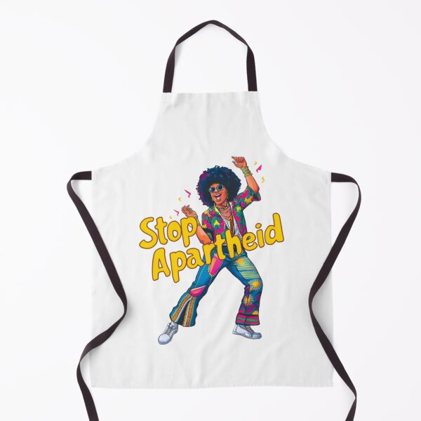 Item preview, Stop Apartheid, Justice for all, 70s, resistance, protest, funnyfits70, Humor, Funny, retro, vintage, funny quotes, animal humor, designed and sold by FunnyFits70.