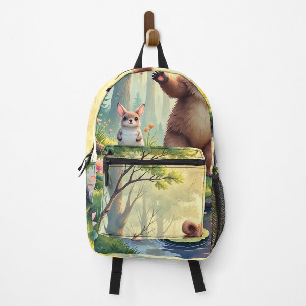 Item preview, Young bear and new friends designed and sold by MADandSANE-MArt.