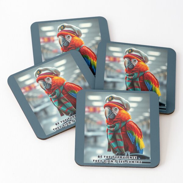 Item preview, Parrot With Sass – Be the Turbulence They Didn’t Expect designed and sold by diaza.