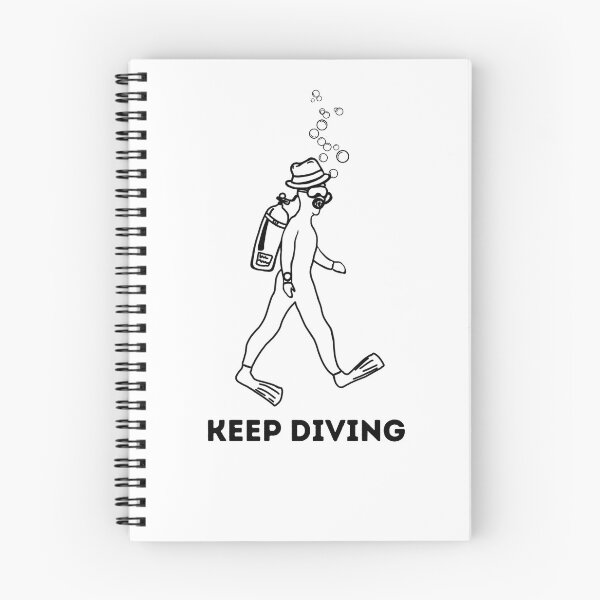 Item preview, Scuba Diving keep diving designed and sold by waveAFY.