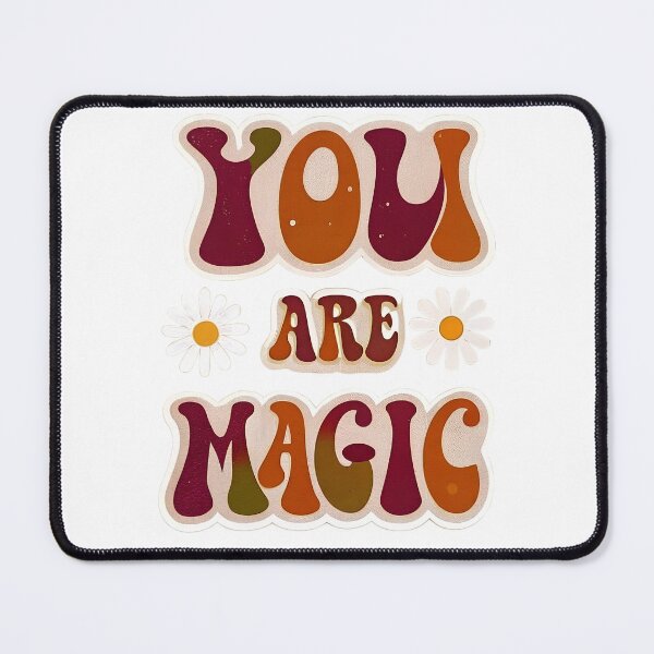 Item preview, Hand-Drawn Retro Serif Lettering – “You Are Magic” Playful Typography Design designed and sold by niteshRart.