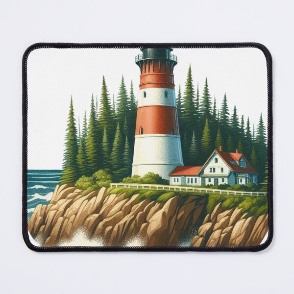 Item preview, Ocean Lighthouses designed and sold by yunamaliskova.