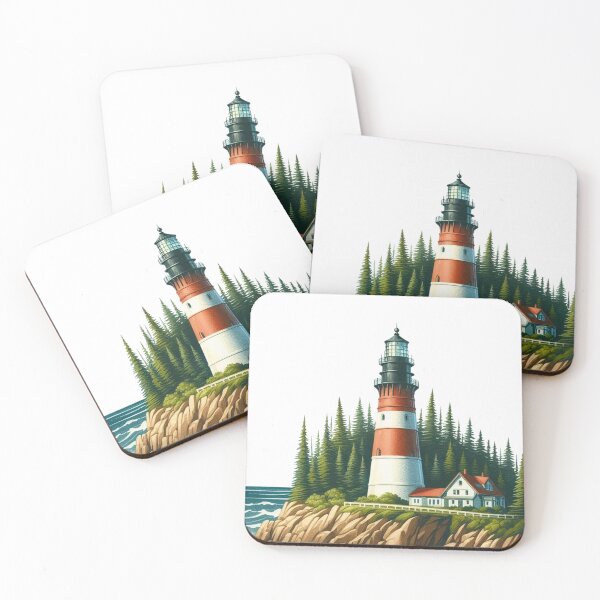 Item preview, Ocean Lighthouses designed and sold by yunamaliskova.