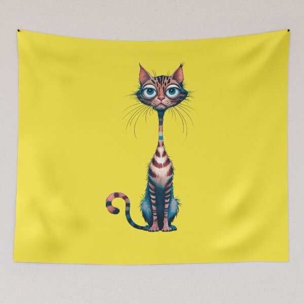 Item preview, Whimsical Cat designed and sold by Aredbox.