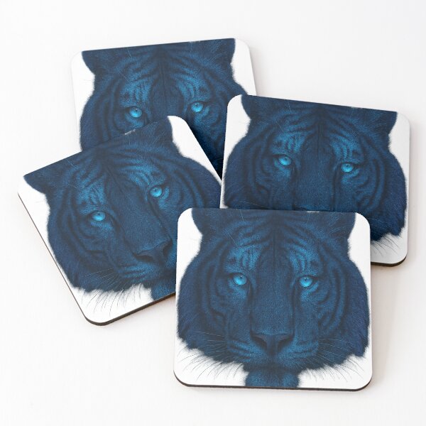 Item preview, Spectral Tiger - Head Only Fantasy Portrait designed and sold by PixelPunx.