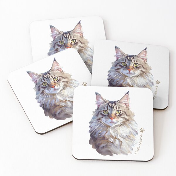 Item preview, Digital Cat Portrait designed and sold by Kayslab.