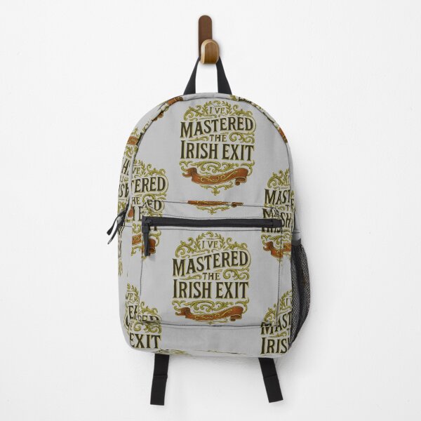 Item preview, I've Mastered The Irish Exit Funny Vintage Typography Design designed and sold by Shoot-The-Moon.