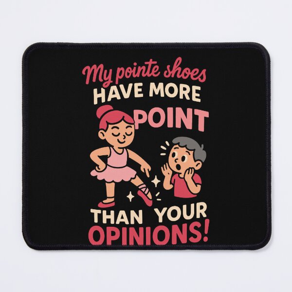 Item preview, Ballet Lovers Ballet Shoes And Opinions designed and sold by LuminOrb.