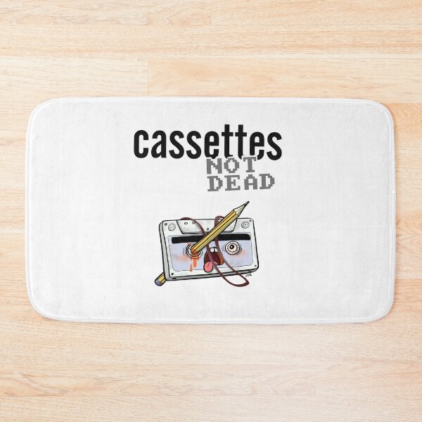 Item preview, Cassettes not dead! designed and sold by Oscar Sánchez Requena.