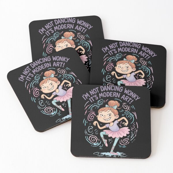 Item preview, I'm Not Dancing Wonky Real Girl Ballet designed and sold by LuminOrb.