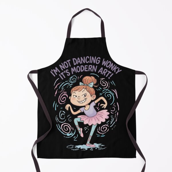 Item preview, I'm Not Dancing Wonky Real Girl Ballet designed and sold by LuminOrb.