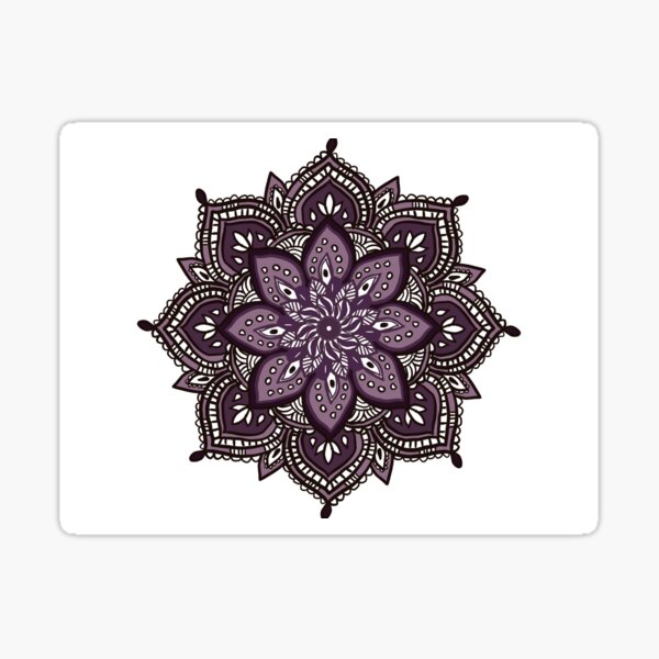 Item preview, Sacred Bloom Mandala designed and sold by Patlikescats.