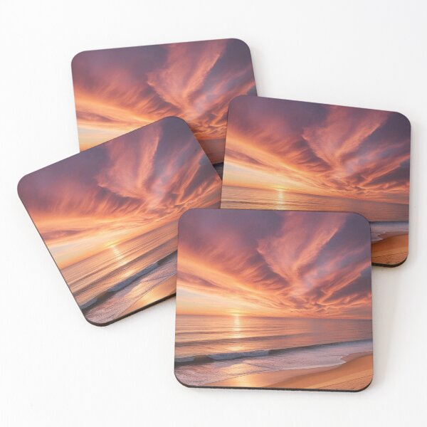 Item preview, Serene Horizons: Beach Sunset Bliss designed and sold by Chippychips1.