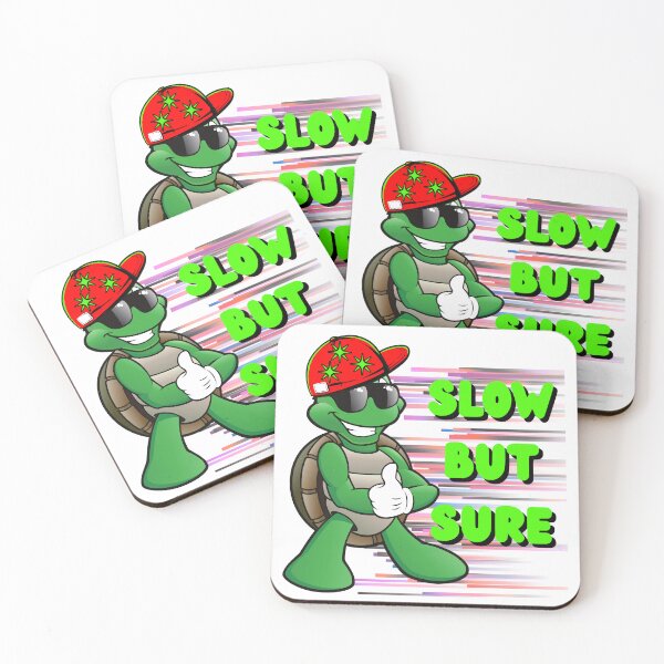Item preview, SLOW BUT SURE designed and sold by stickersrafisa.