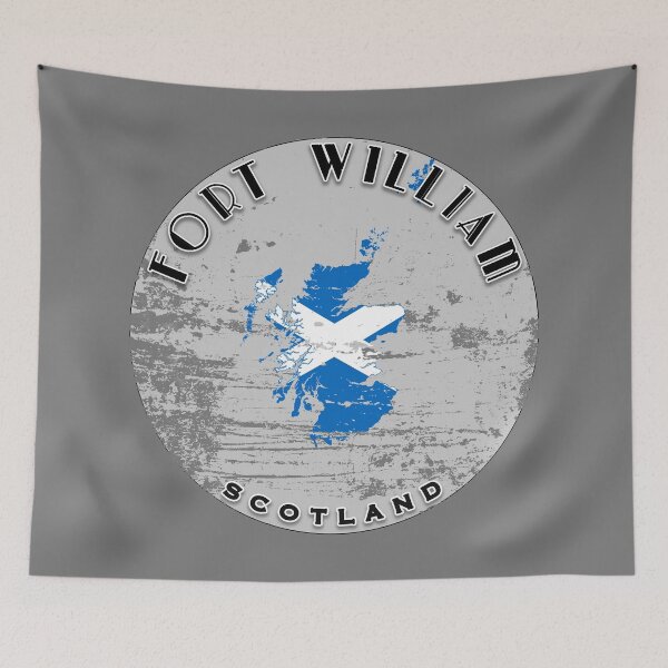 Artikelvorschau, Fort William, Schottland-Flagge getragen entworfen und verkauft von World Designs.