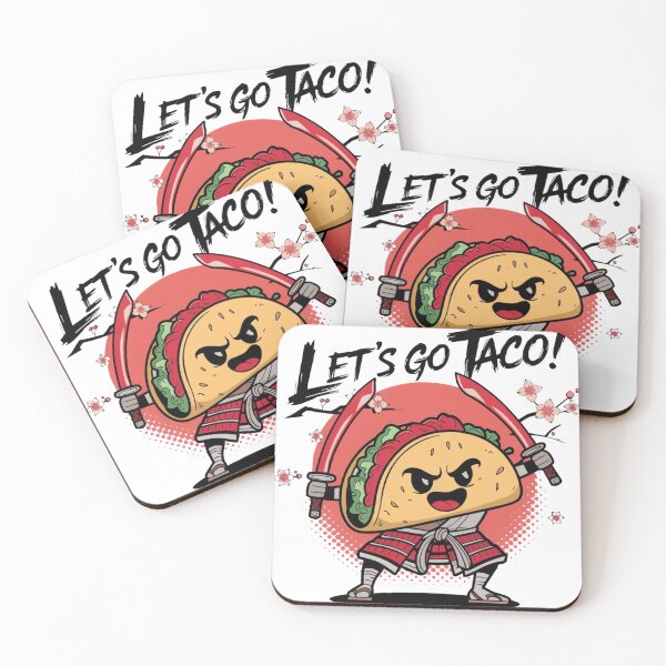 Item preview, Samurai Taco Warrior - Let’s Go Taco in Japanese Style designed and sold by ARTReMi.