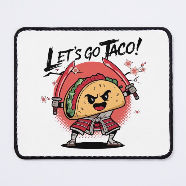 Item preview, Samurai Taco Warrior - Let’s Go Taco in Japanese Style designed and sold by ARTReMi.