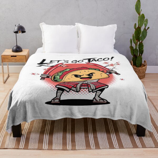 Item preview, Samurai Taco Warrior - Let’s Go Taco in Japanese Style designed and sold by ARTReMi.
