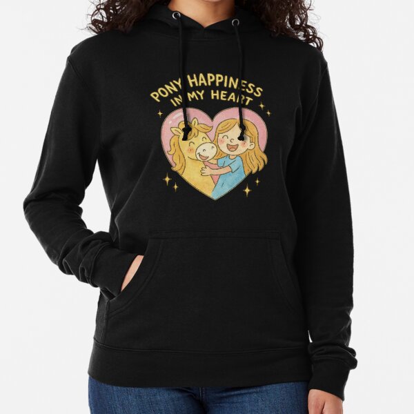 Artikel-Vorschau von Pony Happiness In My Heart Pferde Mädchen, designt und verkauft von LuminOrb.